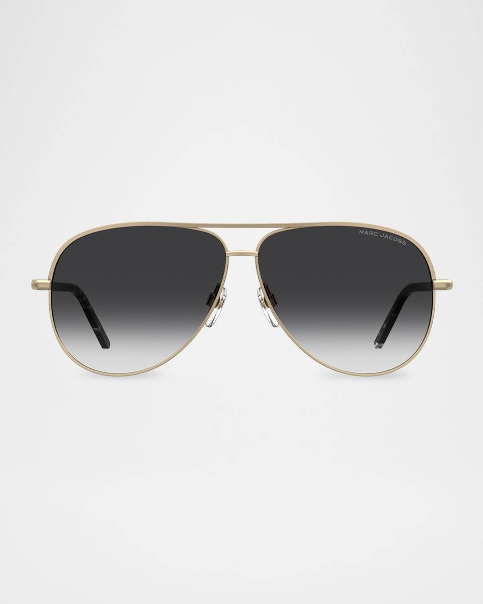 Metal Aviator Sunglasses